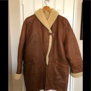 100% Authentic Shearling Unisex Coat